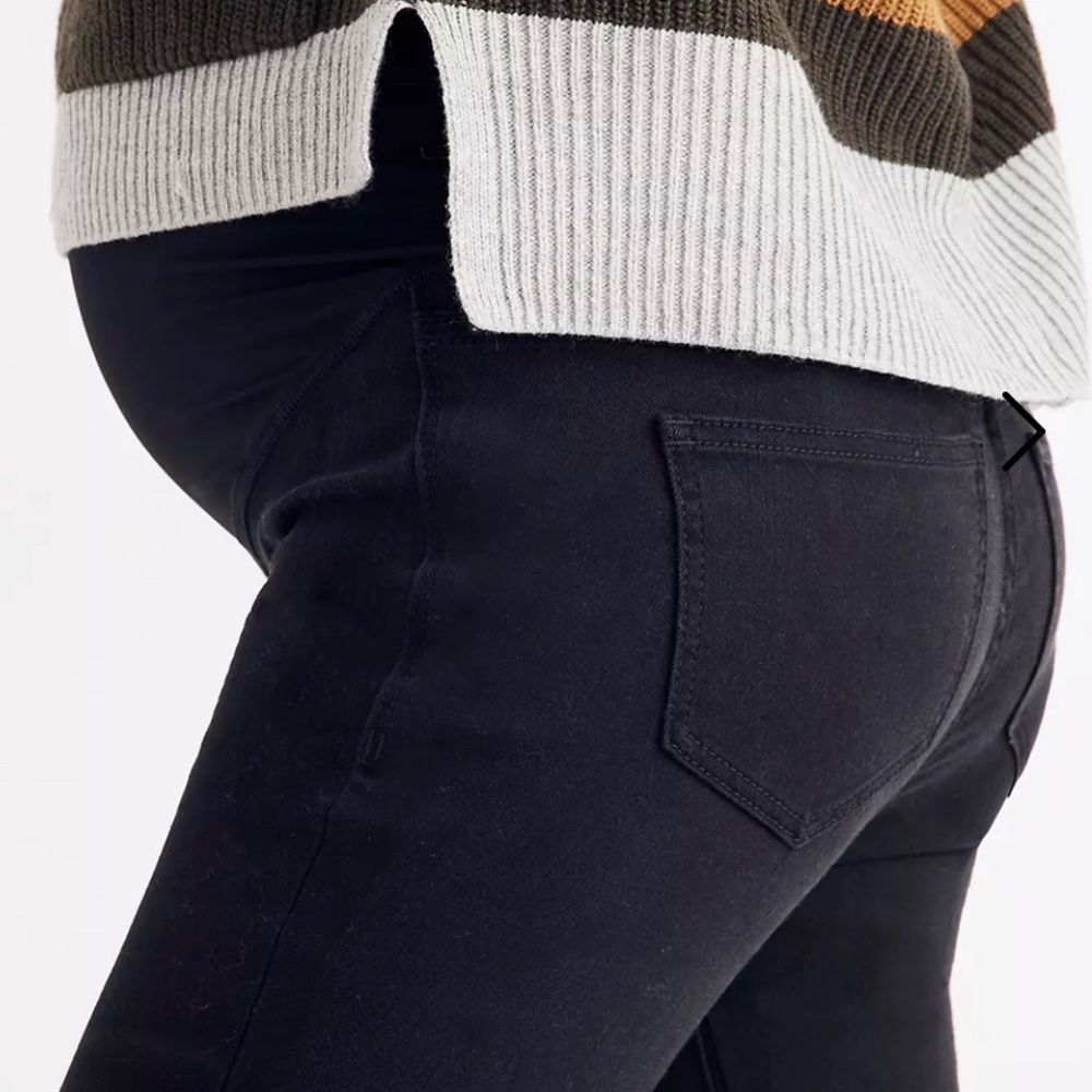 Madewell Over-the-Belly Skinny Jeans in Lunar Wash